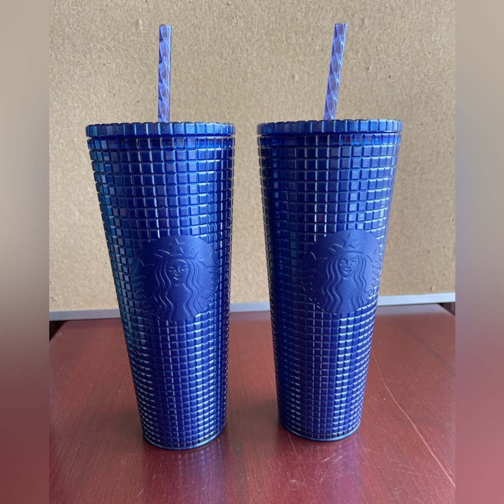 NEW Starbucks Cups Double Walled with Straws